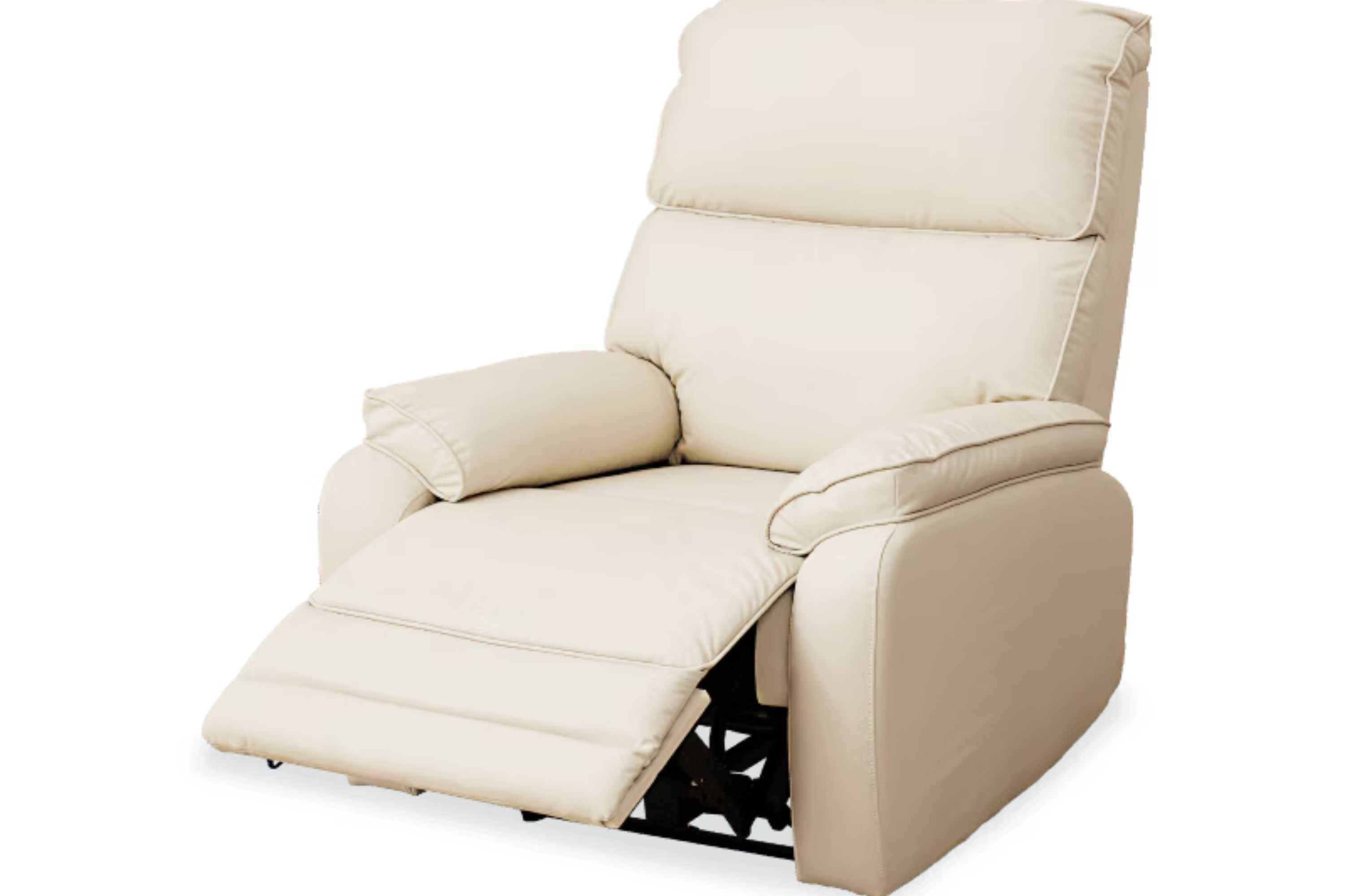 電動リクライニングチェア（革）／使用期間約半年 電動リクライニングチェア（革）／使用期間約半年 革張り電動